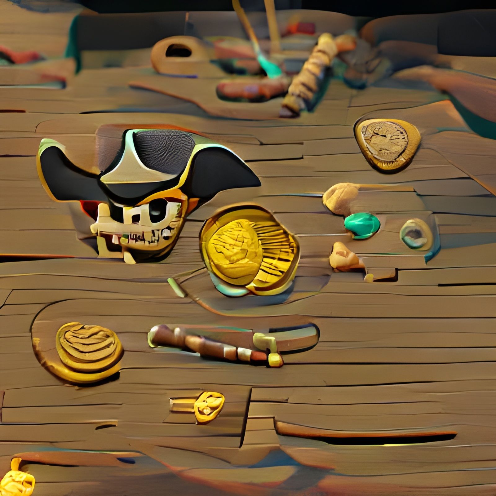Image of Sunken Pirate Treasure Trove