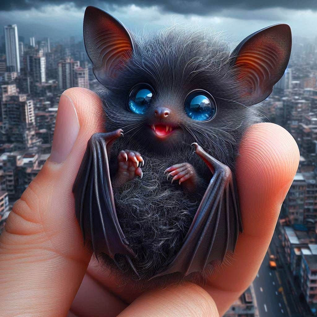 Tiny cutie patootie Bat