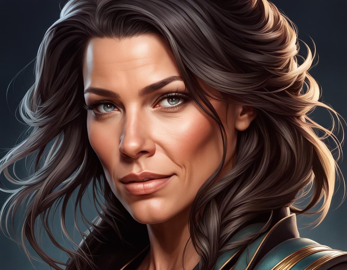 Hyperrealistic Portrait with Dynamic Lighting