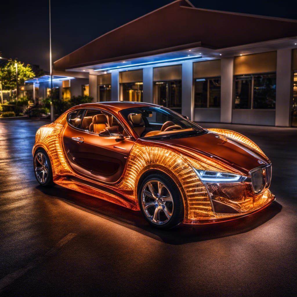 Crystal Car: Translucent Automotive Design