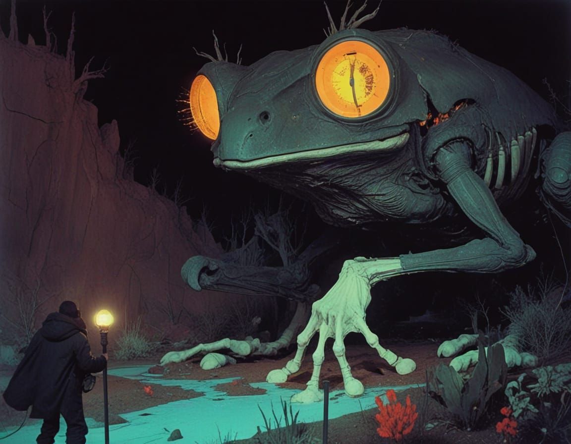 Eerie Minimalist Metropolis in 90s Photography Style