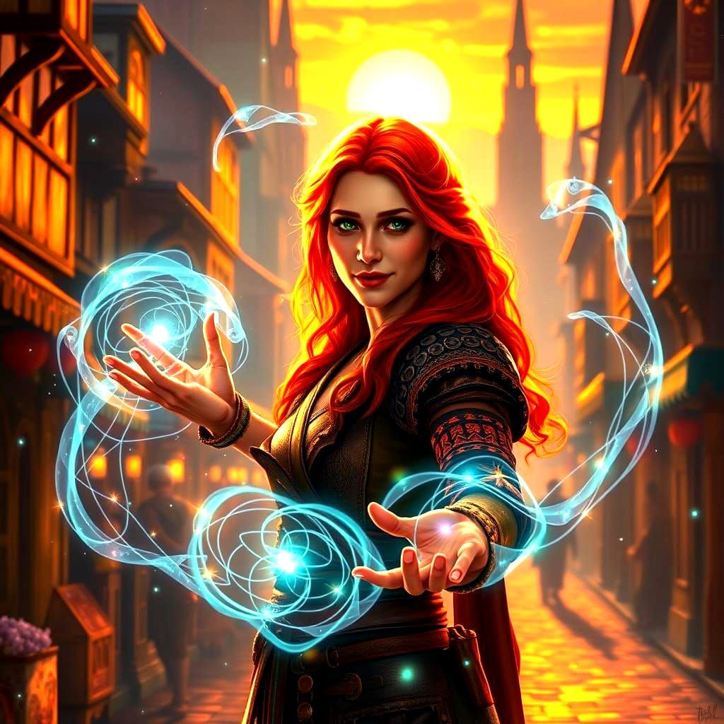 Triss Merigold from The Witcher III