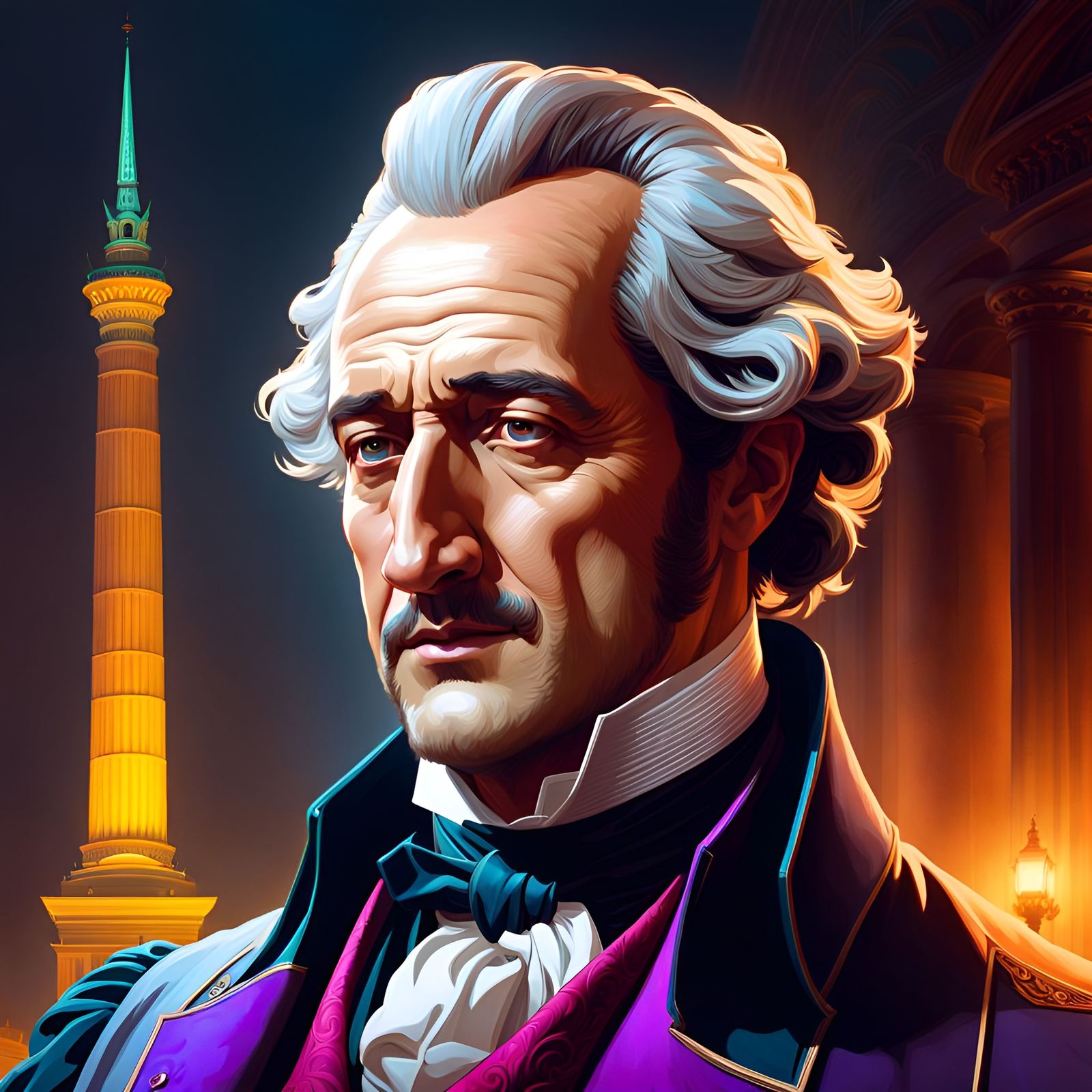 19th Century Portrait of Wolfgang von Goethe