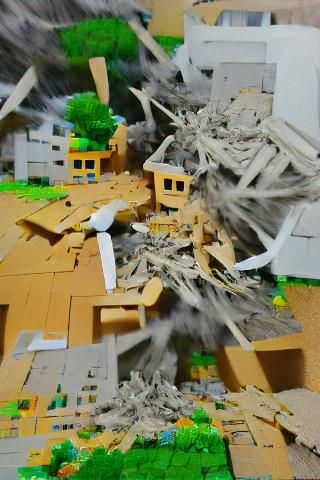 AI Generated Destruction