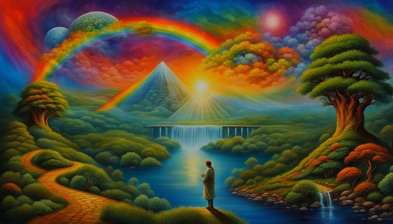 Dreaming Reality: A Rainbow Bridge of Consciousness