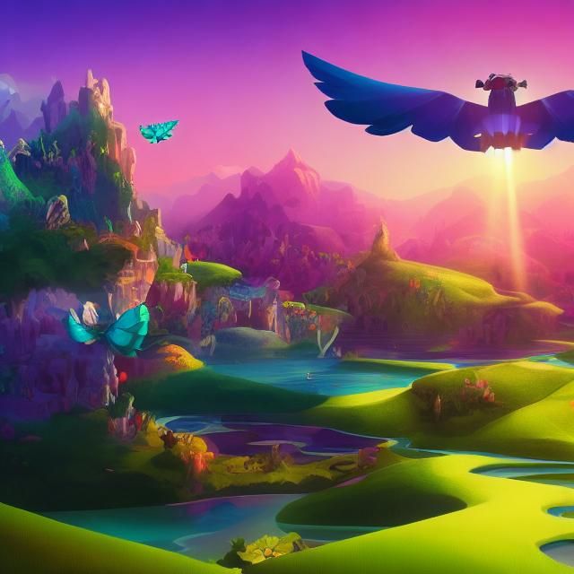 Spread your tiny wings and fly away