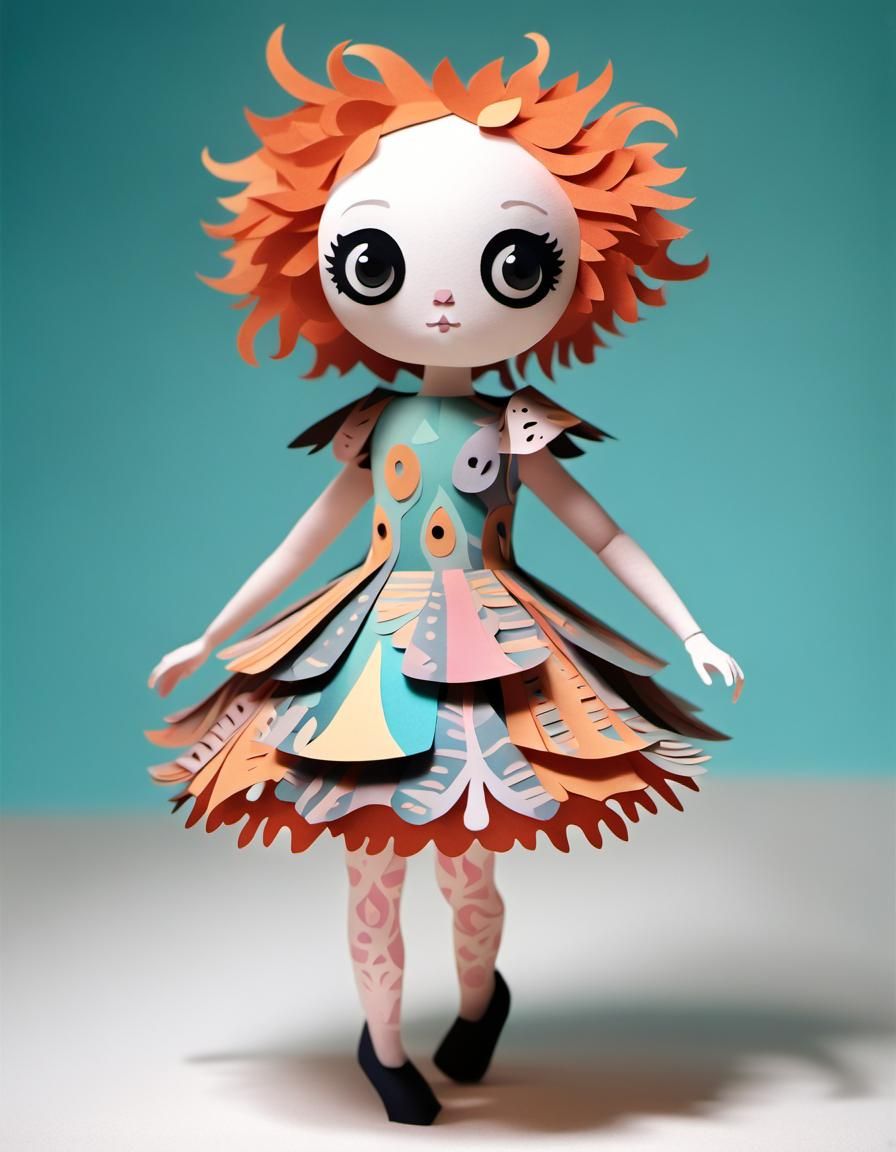 Fluffy Creatures Play in Acrylic Playground