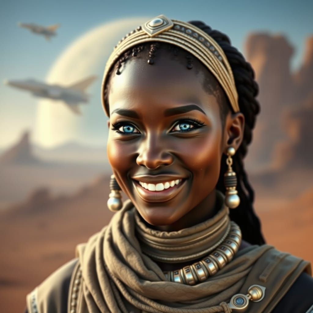 Chani from Dune: Hyperrealistic Portrait