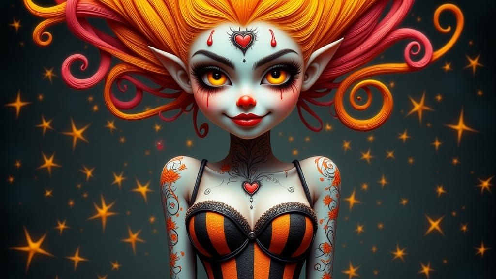 <lora:BlueFantasy Portrait:1.0> <lora:Blacklight Nocturne:1....