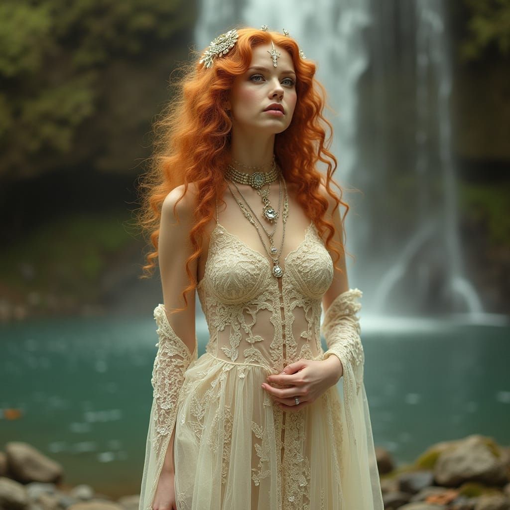 Hyperrealistic Portrait of a Victorian Bride.👰‍♀🌾