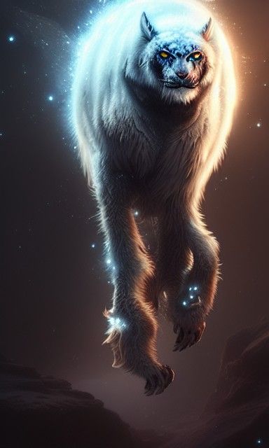 Ice Planet Queen: Hyper-Realistic Digital Illustration