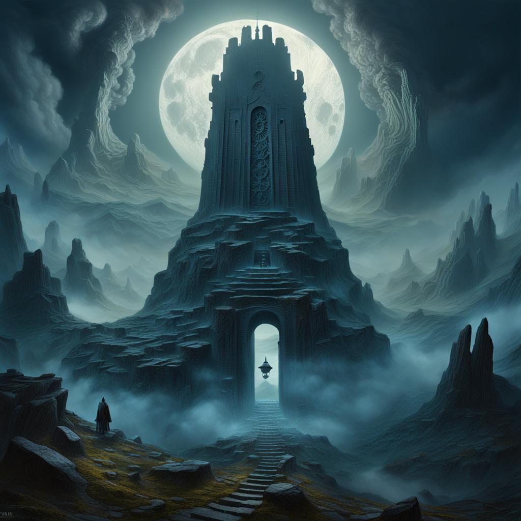 Colossal Bell of Eternis in Enchanted Moonlight