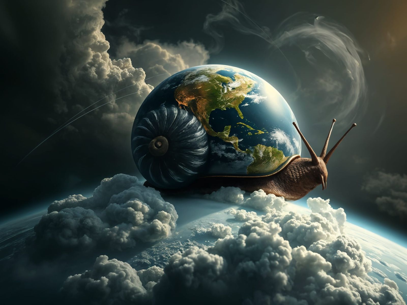 Planet Earth as a Snail: Hyperdetailed Vision