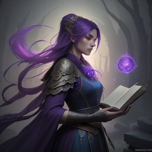 Mystical Storyteller Blockling in Ethereal 3D Concept Art