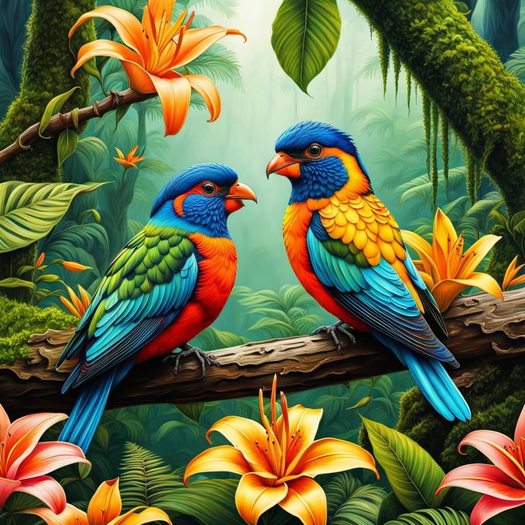 Birds of paradise