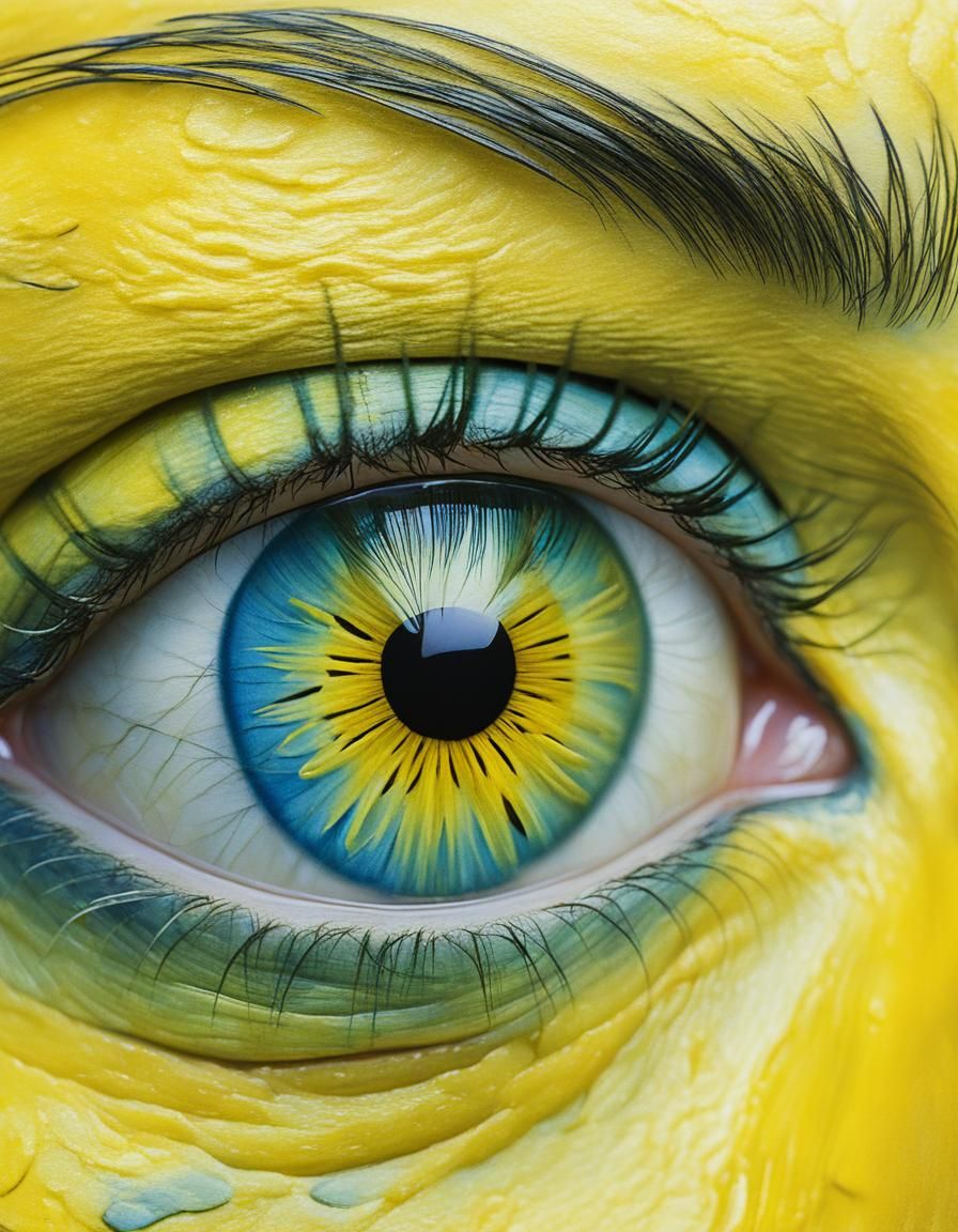 Unlikely Freedom: Soft Yellow Photo in Jim Burns Style