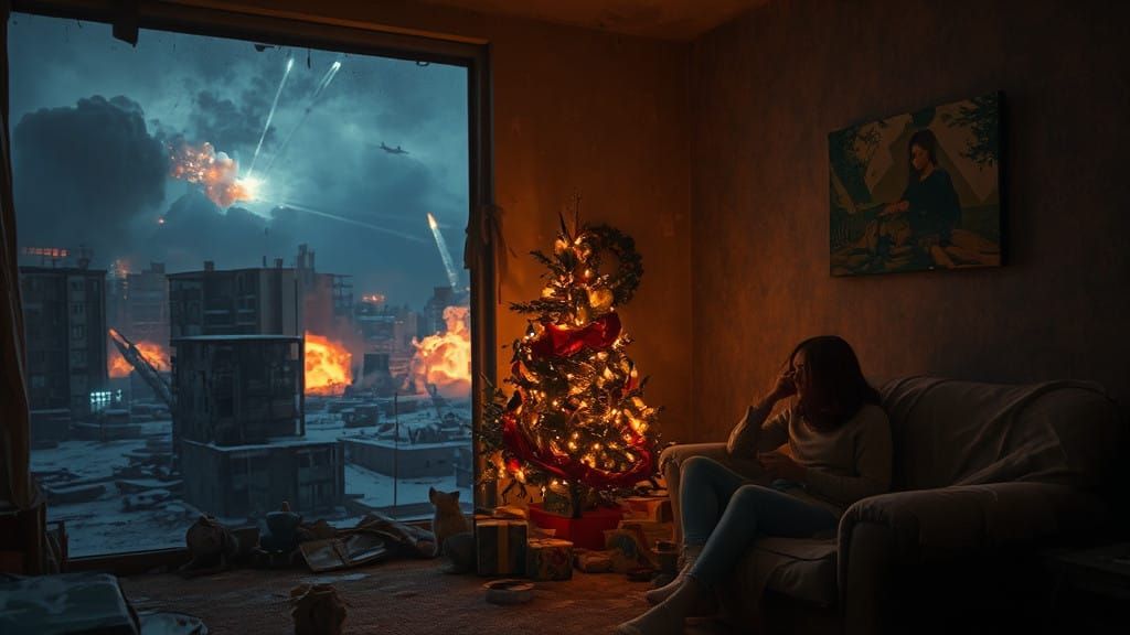 War Zone Christmas: Mother's Hope in Ruin