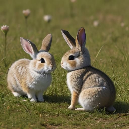 Baby Bunny Family Portrait