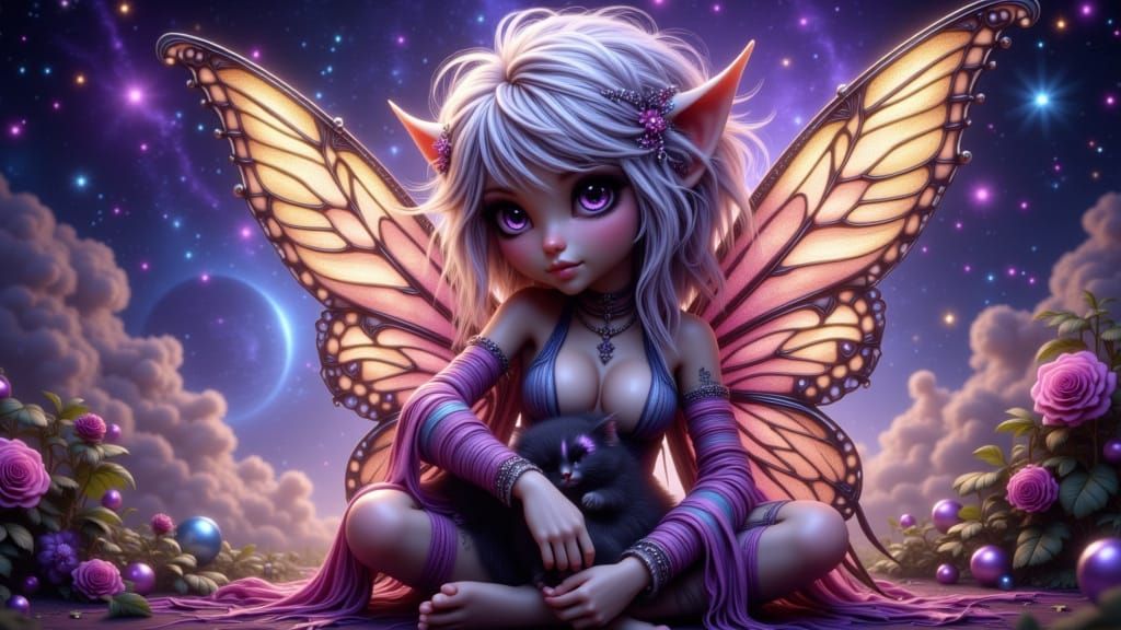 Pixie Butterfly Babe