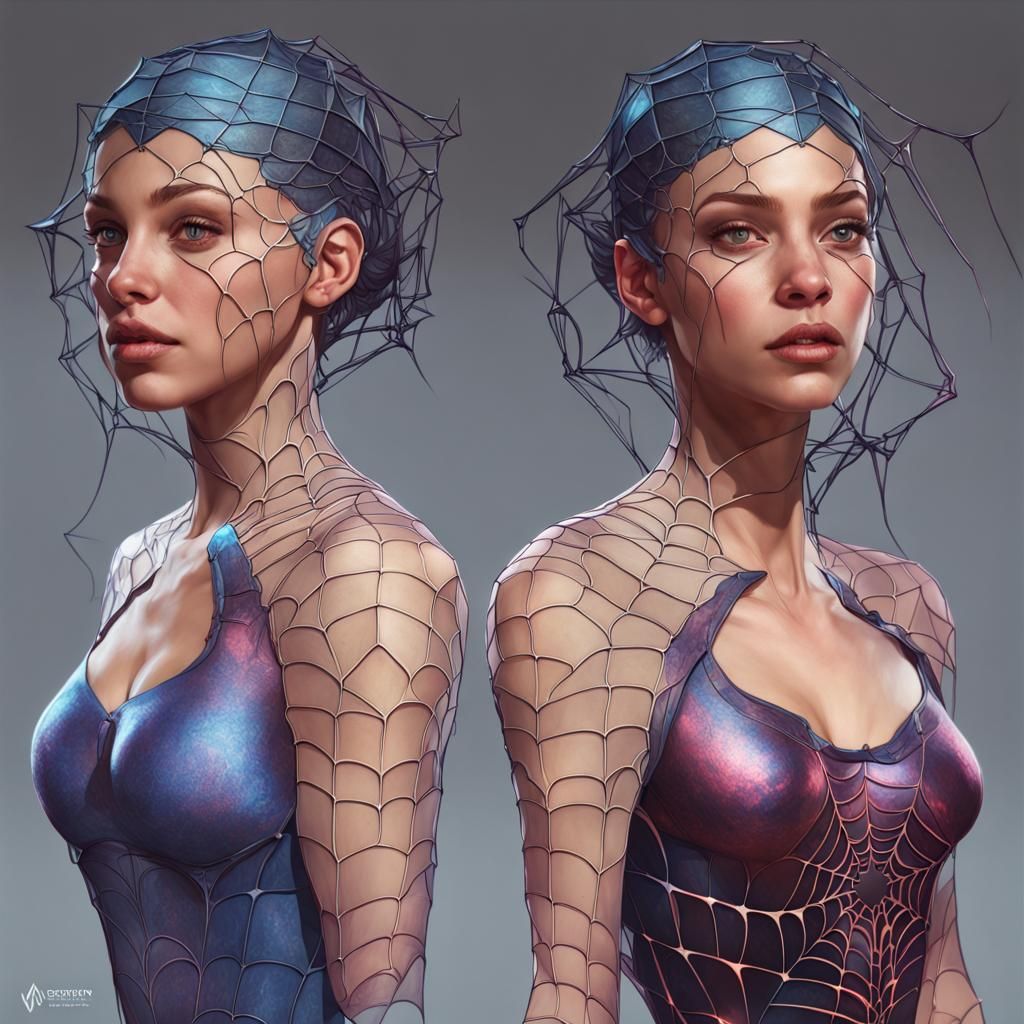 Hyperdetailed Portrait with Dynamic Lighting