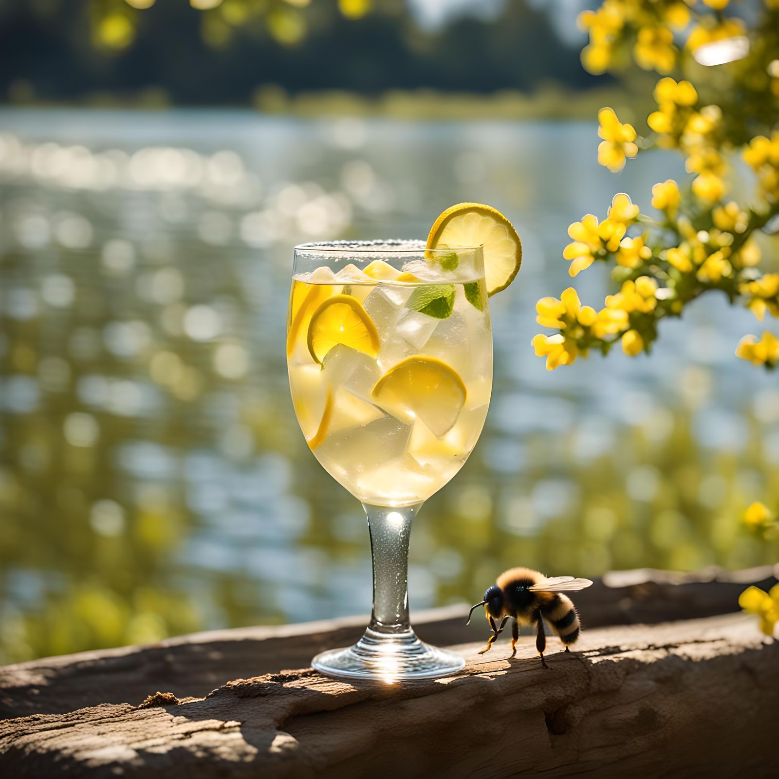 Take me down to the oak tree by the lake, where bumble bees take flight. Pour me a cool glass of lemonade. Watch me fad...