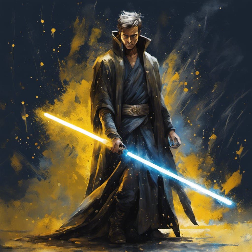 Nate Grey as Jedi Knight in Cosmic Style