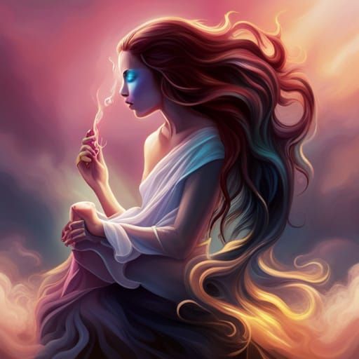 Retrofuturistic Psilocybe with Transhumanist Elements