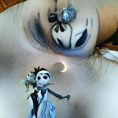 Corpse Bride and Jack Skellington Crossover