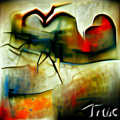 Abstract Depiction of True Love
