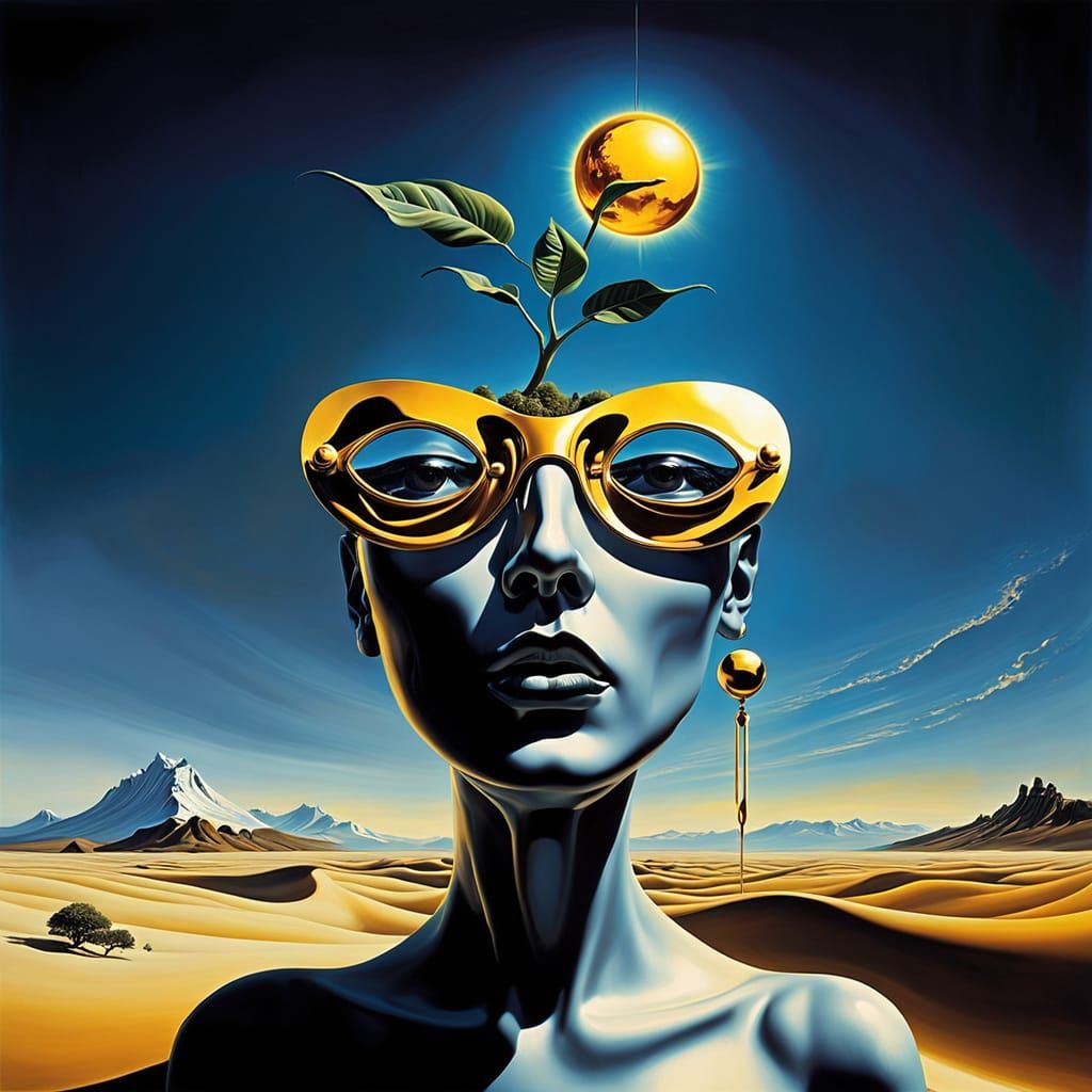 Surreal Masterpiece of Light and Shadow