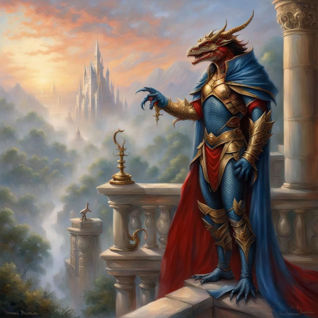 Lizard King Overlooking His Kingdom