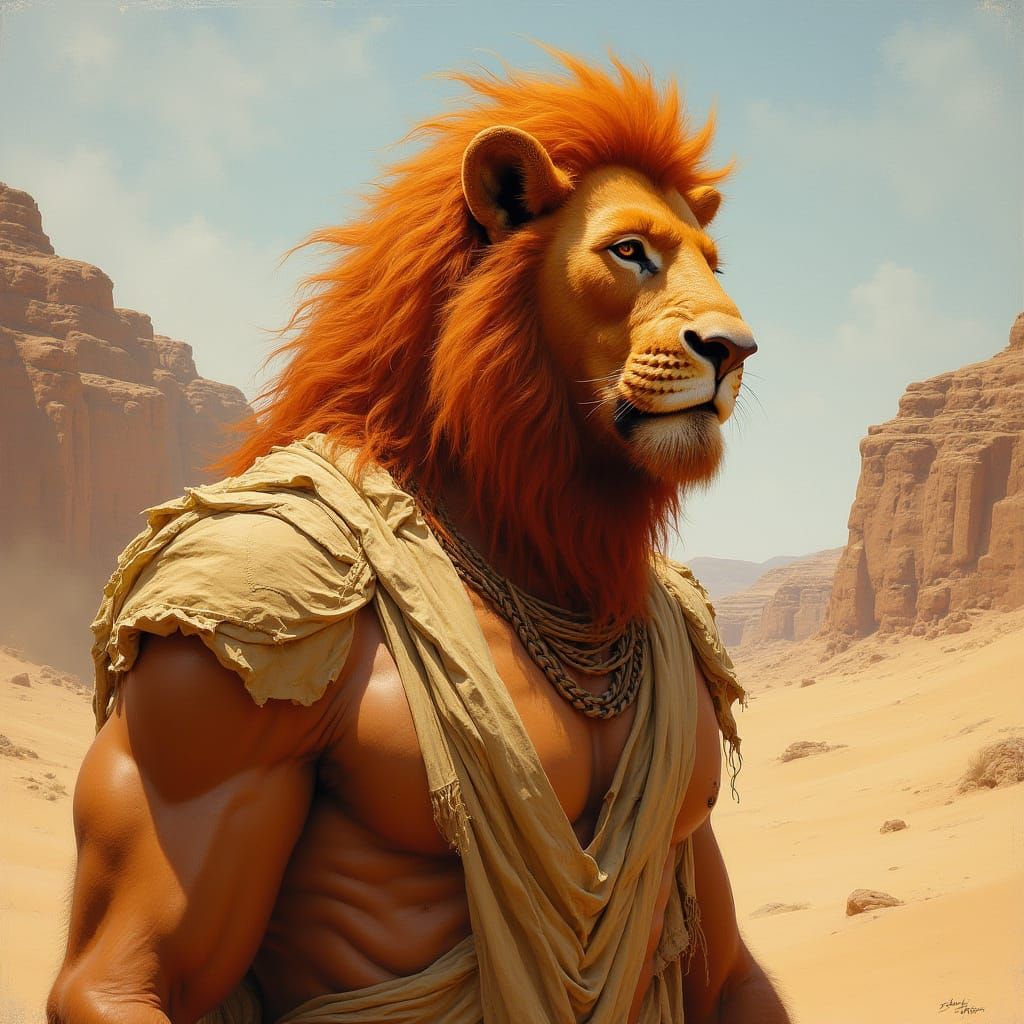 Biblical Warrior of the Red Land