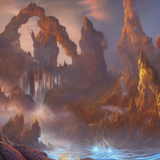 Detailed Matte Painting: Fantasy Portrait in Unreal Engine