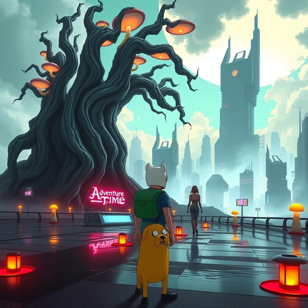 Blade Runner × Adventure Time