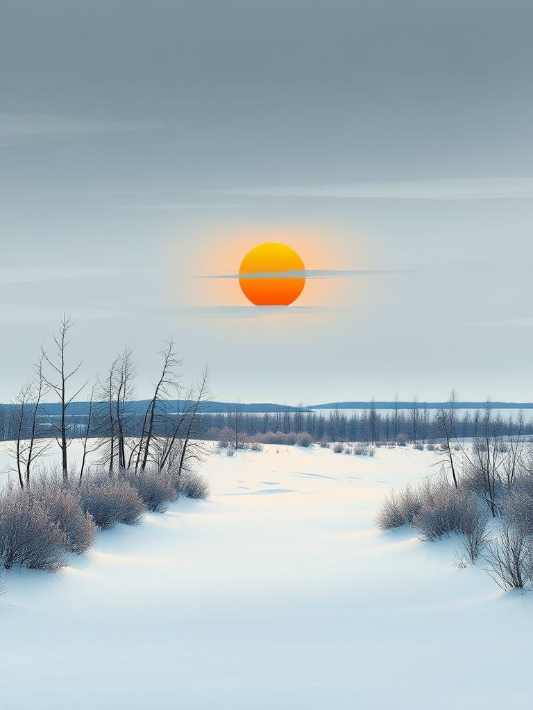 Emptiness of the Russian Winter