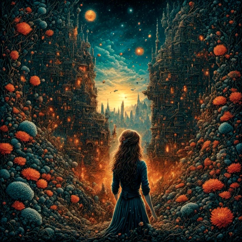 Cartoon Character in Lebowski Style