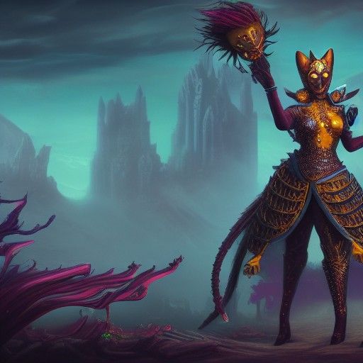 Killer Queen: Detailed Matte Painting in Unreal Engine