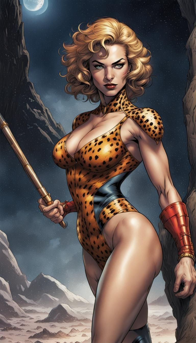 Cheetah: DC Comics Villain in Striking Detail