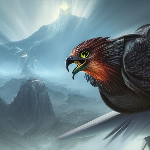 Hawks: Detailed Matte Painting in Unreal Engine 5