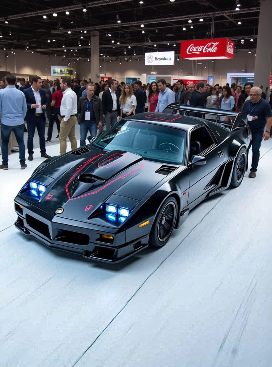 Futuristic Street Hawk Motorcycle in Cyberpunk LA