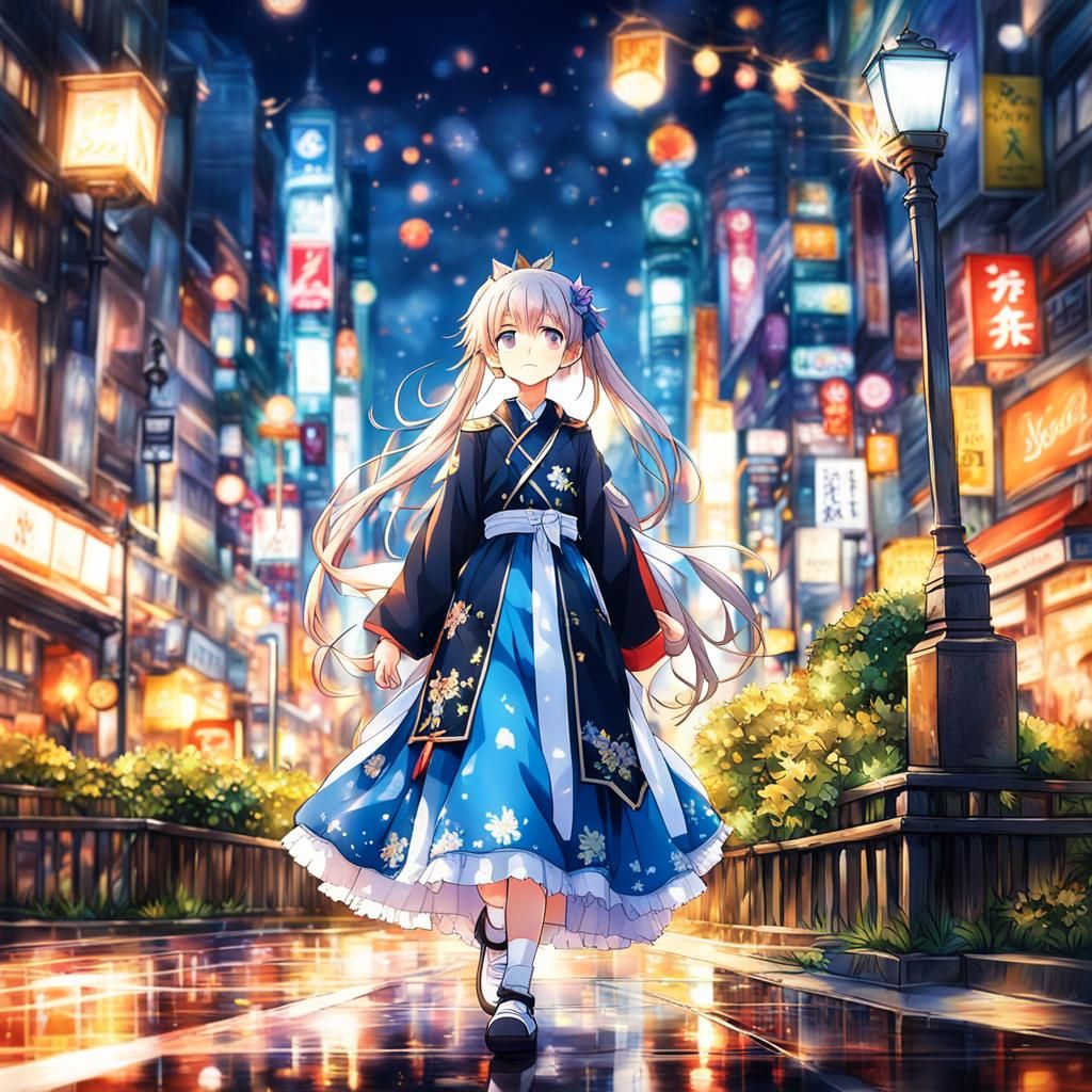 Anime Character's World Tour: Manga-Inspired Photography