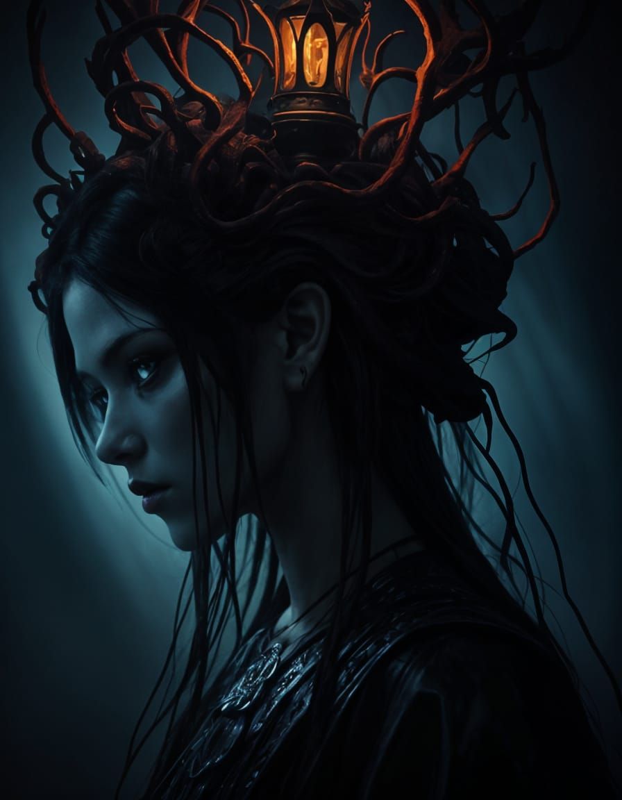 Lamp of Void: A Study in Contrasts