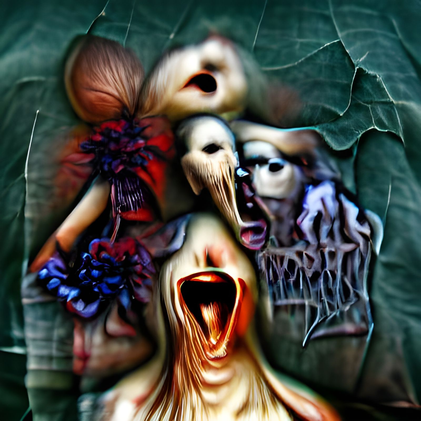 Visceral Horror Image: Grotesque Despair