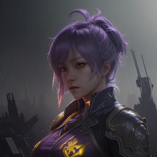 Miya Ryona: Dark Fantasy Art in 8k Resolution