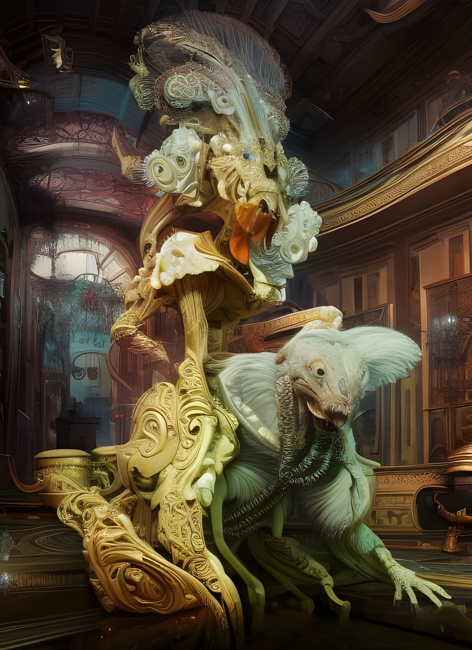 Intricate Hyperrealistic Digital Art in 8k Resolution