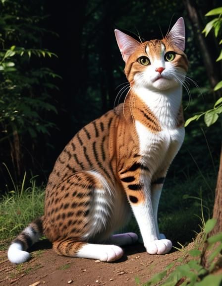 Curiosity and Satisfaction of a Cat