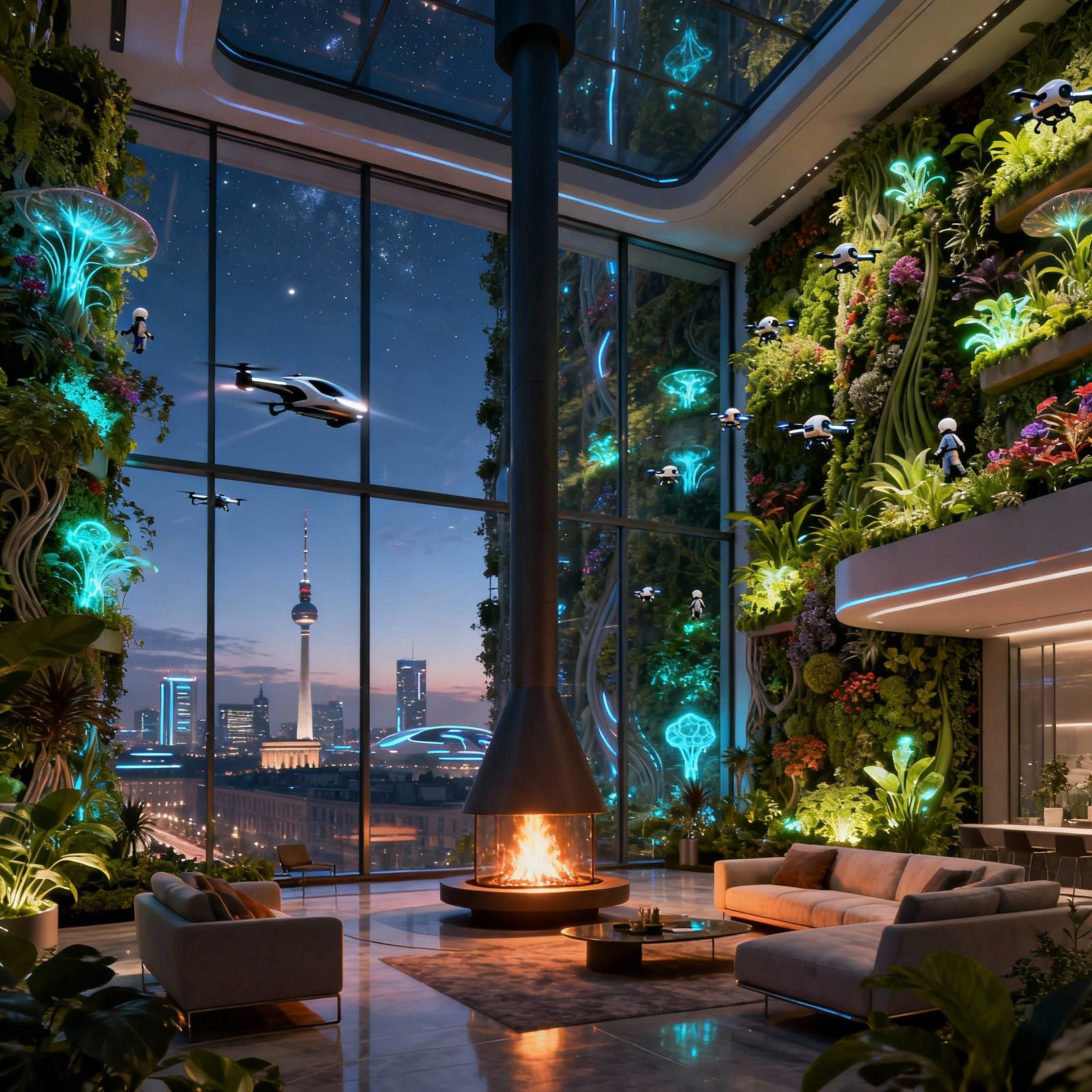 Futuristic Penthouse in 2111 Berlin