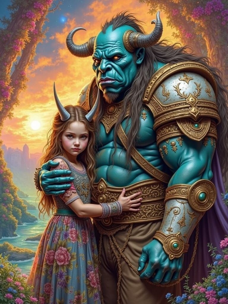 Maleficent’s Orc father