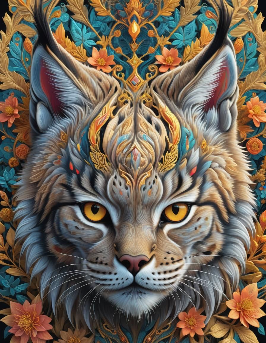 Canada Lynx Portrait 🐾