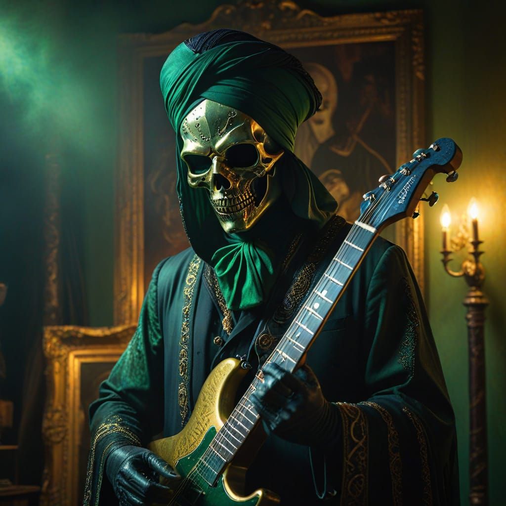 Grim Reaper at a Masquerade